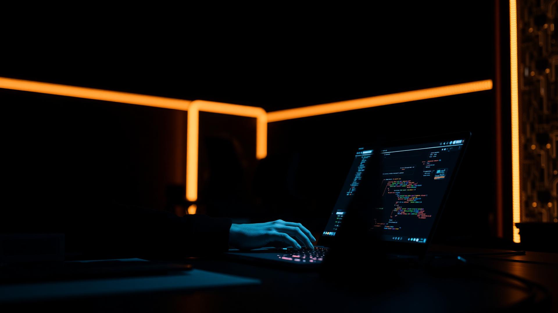 Coding at night